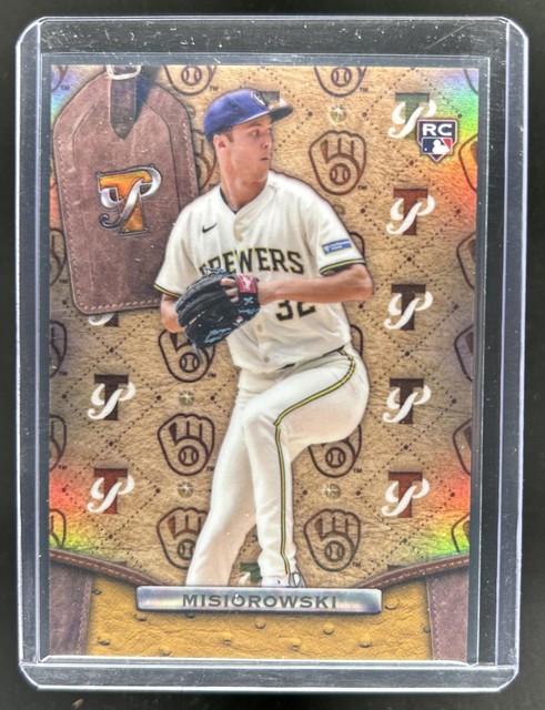 2026 Topps Pristine Jacob Misiorowski Monogram Rookie SP RC #M-17 Brewers
