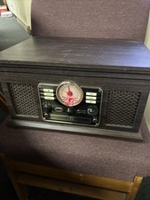 Victrola 6-in-1 Nostalgic Bluetooth Turntable - Espresso VTA-200B-ESP EUC
