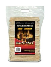 , Fatwood StarterStikk, Natural Firestarting Sticks for Campfire, Fireplace, ...