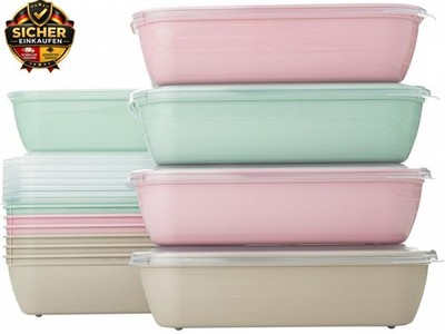 12 Stück Lebensmittelbehälter aus Kunststoff 800 ml, BPA-freie F