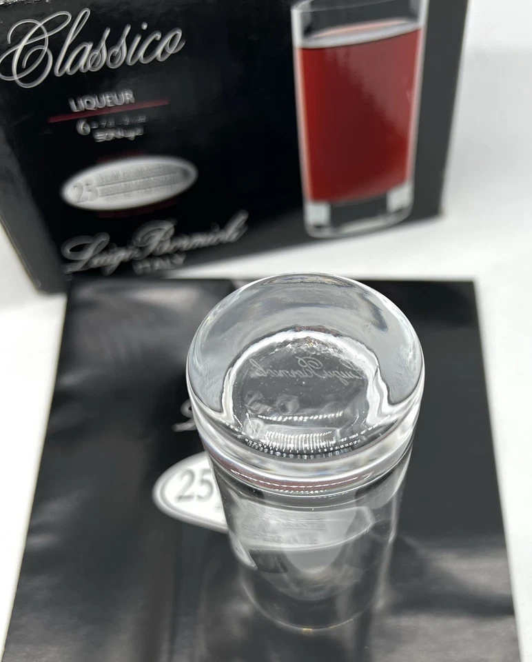 Новый Luigi Bormioli Италии ликер тамблер выстрел очки набор из 6 * доставка быстро - Изображение 3 из 3