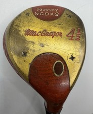 MacGregor 4 1/2 Fairway Wood WCDX2 Tourney Vintage Persimmon Right Handed
