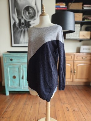 Alice + Olivia Wollpullover Colourblock Gr. XS Neu Mit Etikett