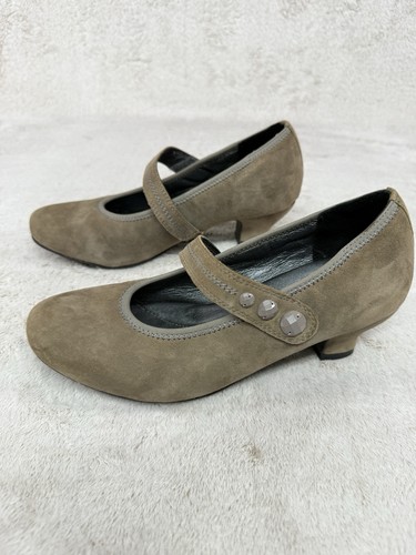 HOTTER Charmaine Schuhe Damen UK5 EUR 37. Wildleder Comfort Concept Strap Mary Jane - Bild 5 von 23
