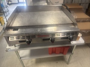 commercial flat top grill gas