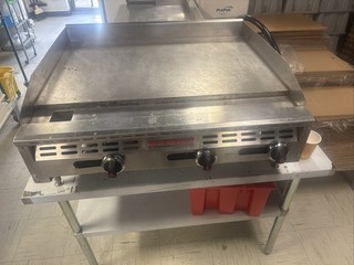commercial flat top grill gas