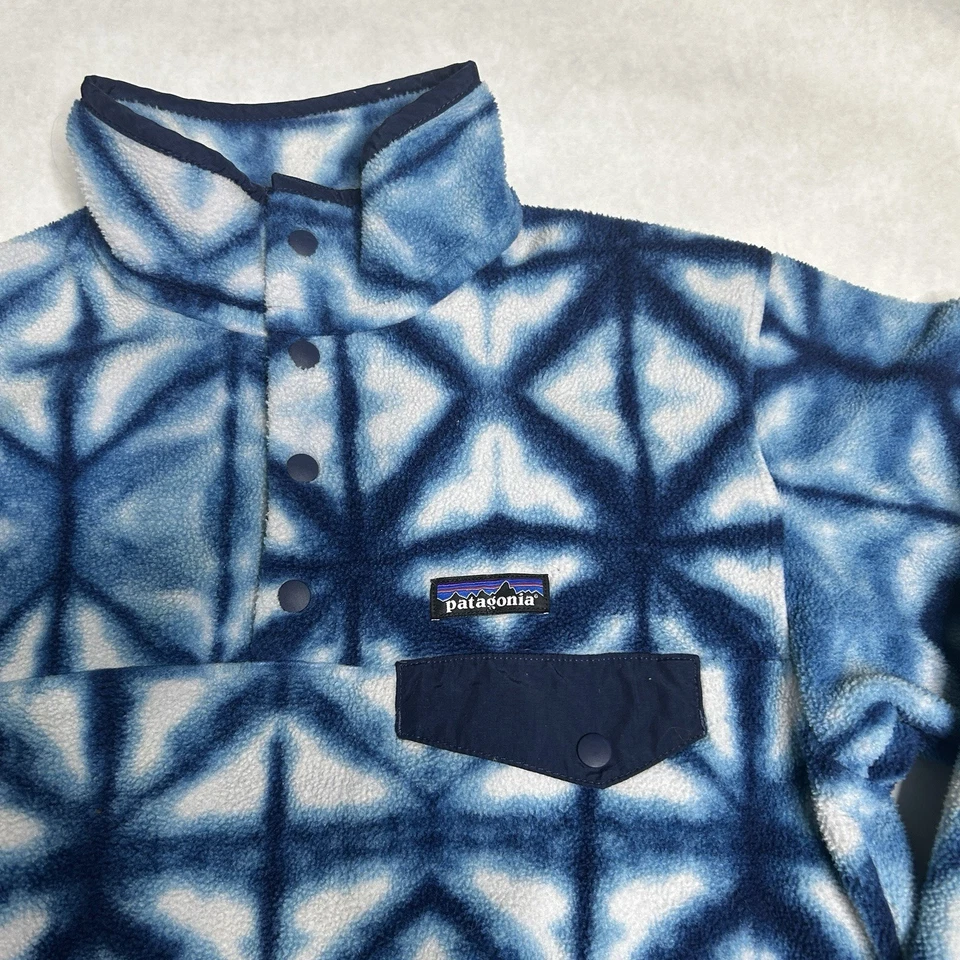 Толстовка женская Patagonia Synchilla Snap-T размер XS синий бриллиант флис - Изображение 2 из 4