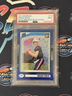 Drake Maye 2024 Donruss Rated Rookie Optic Preview Blue Scope Prizm PSA 9