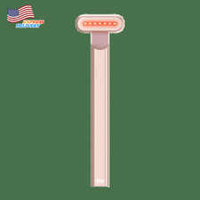 4-In-1 Red Light Therapy Skincare Wand Facial Massage Galvanic Current & Warmth