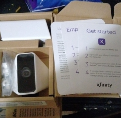 Xfinity White outdoor security camera