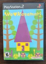 WE LOVE KATAMARI PS2 Black Label w/manual (CIB, NOT TESTED) 2005
