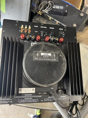 BOWERS & WILKENS ASW - 3000 Subwoofer AMPLIFIER ONLY Parts