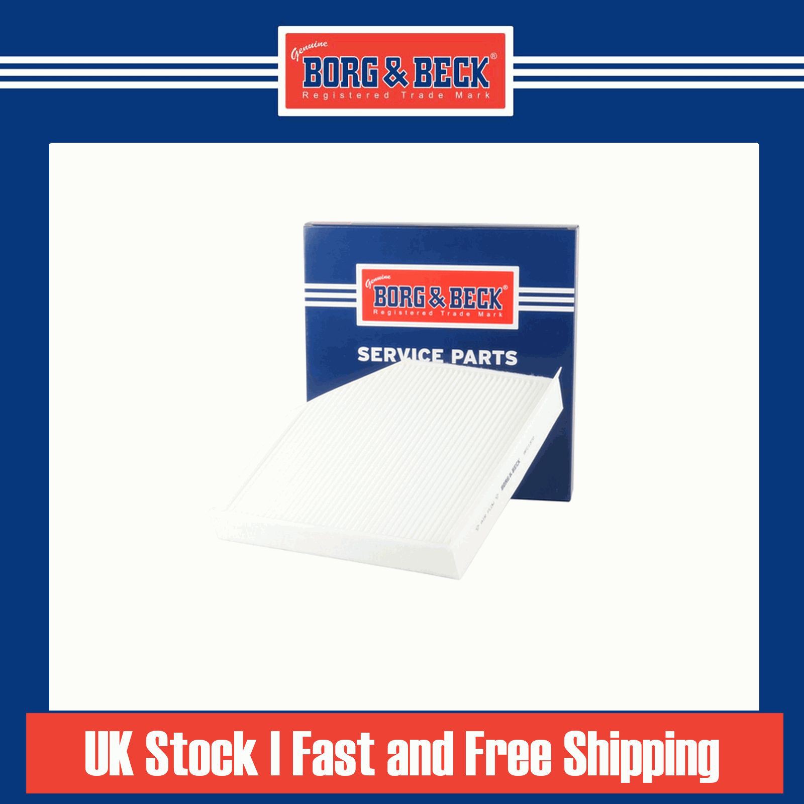 Cabin Filter BFC1372 Borg & Beck 4H0819439