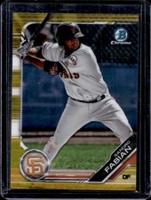 2019 Bowman Sandro Fabian Chrome Prospects Gold Refractor #/50