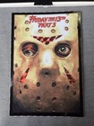 Rare Vintage Vending Prismatic Sticker, Friday The 13 Part 3. Jason Mask, Horror — photo 3