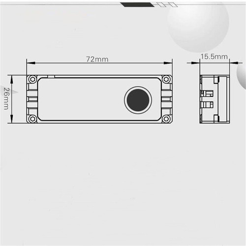 OLED Temperature Display Heatsink Cooler Fan For M.2-2280/2210 SSD Solid - Photo 3/10