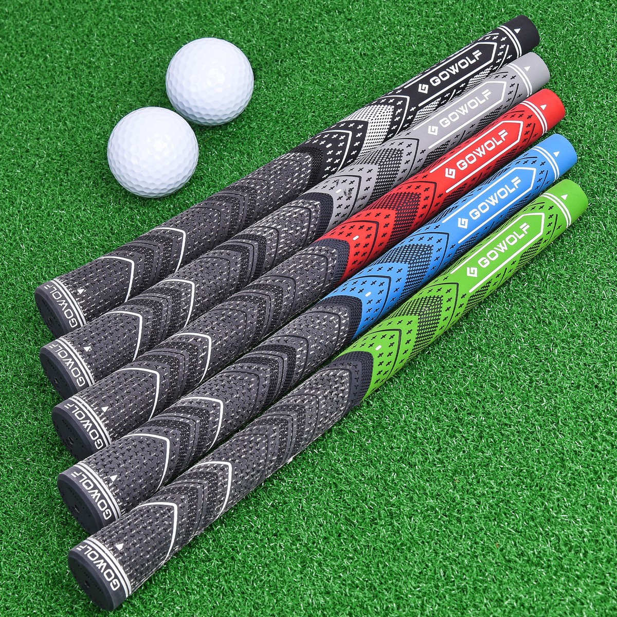 ゴールゼロ　OCTAGONSHADE&GRIP Type-2 deepblue 2pcs Golf Grip Standard/Midsize Anti-Slip Rubber Golf Club