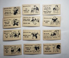Vintage Parker Brothers Monopoly Pieces Chance Cards
