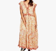 NWT Free People Confetti Combo Melania Midi Dress Xsmall