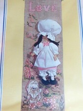 Vintage Fablique Carousel LOVE- 743, 3-Dimensional Wall Hanging 1970's