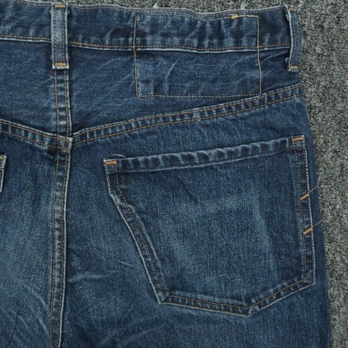 Billy Reid Jeans Men 34x34 Blue Kentucky Aaron Selvedge 5 Pocket Button Fly - Picture 15 of 15