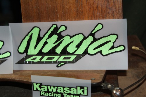 Set of Kawasaki Ninja 400 Racing Team Decals ABS Free US Shipping - Picture 4 of 6