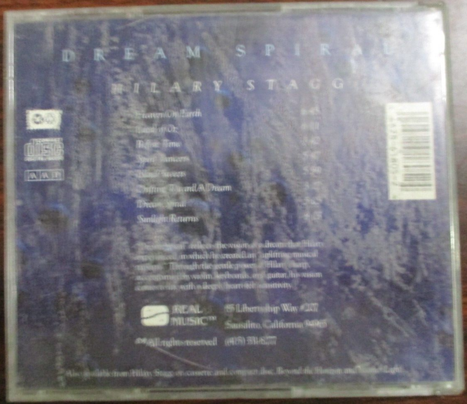 Hilary Stagg, Dream Spiral, CD, 1991, Real Music eBay