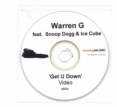 (IY261) Warren G, Get U Down ft Snoop Dogg & Ice Cube (video) - DJ CD