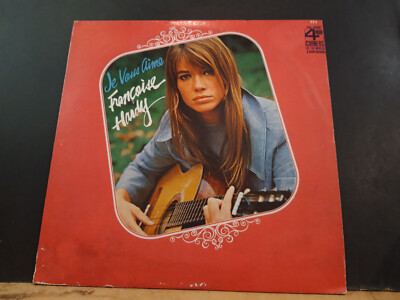FRANCOISE HARDY  Je Vous Aime  LP   U.S. pressing 1966  Chanson  Ye-Ye  Great!