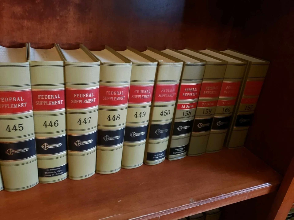 West's Federal Supplement and Federal Reporter various lots you pick - Free Ship - Image 2 of 4