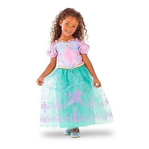 DISNEY Store Sirenetta Ariel Costume Vestito-Nuovo | eBay