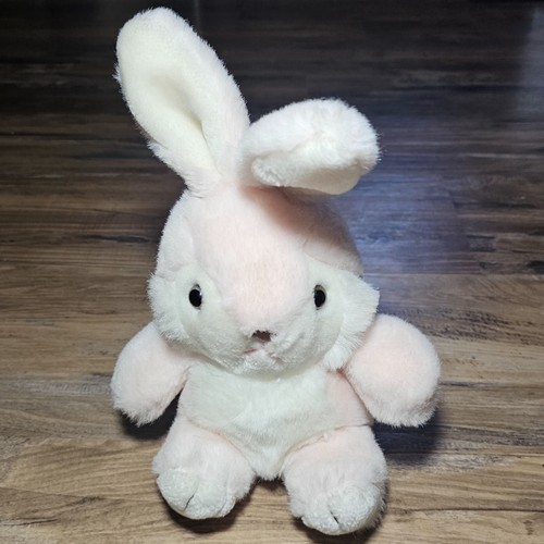 Easter Yang Jee Bunny Rabbit Stuffed Animal Toy Pink White 7