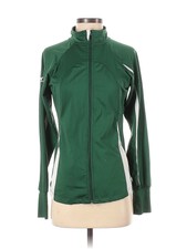 Mizuno Women Green Track Jacket Xs