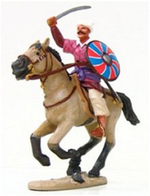 Del Prado - Afghan Tribal Warrior c. 1600 CBH028 Cavalry of the Ages