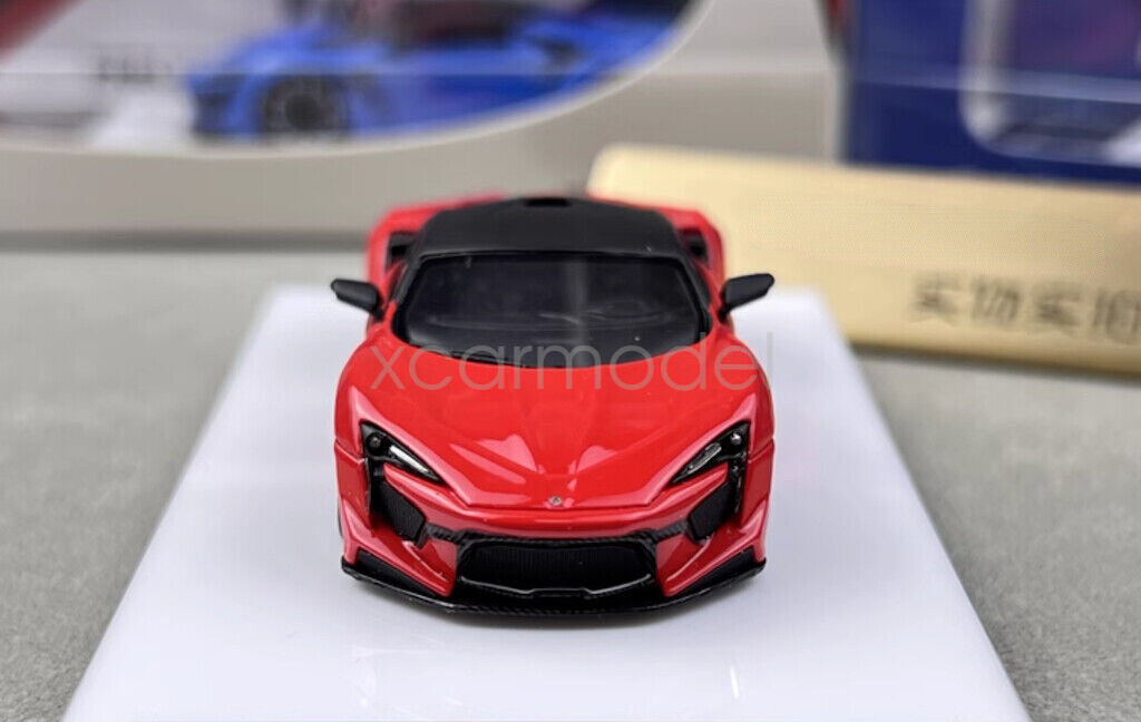 ミニカー VMB 1/64 W Motors Fenyr Supersport VMB 1:64 Scale Red FY Fenyr SuperSport Racing Model Diecast