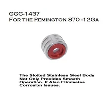 GG&G GGG-1437 Rem 870 100 1187 12ga Shotgun Hi VIZ Aluminum Follower SLOTTED NEW