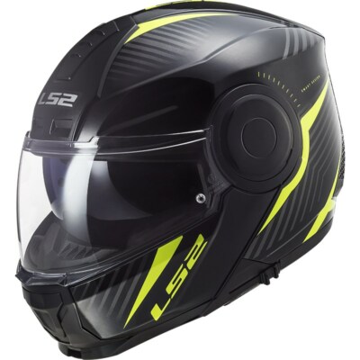 LS2 FF902 Scope Skid Flip up Helmet Motorcycle Crash Touring Sun Visor