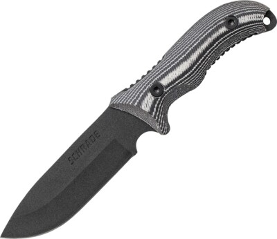 Schrade Frontier Fixed Blade incl Drop Point Blade Micarta