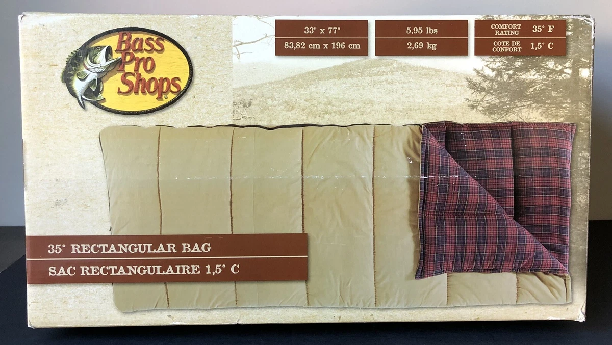 Bass pro top sleeping bags