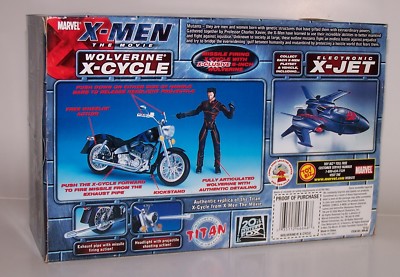 Marvel X-Men The Movie Wolverine X-Cycle w/ 6