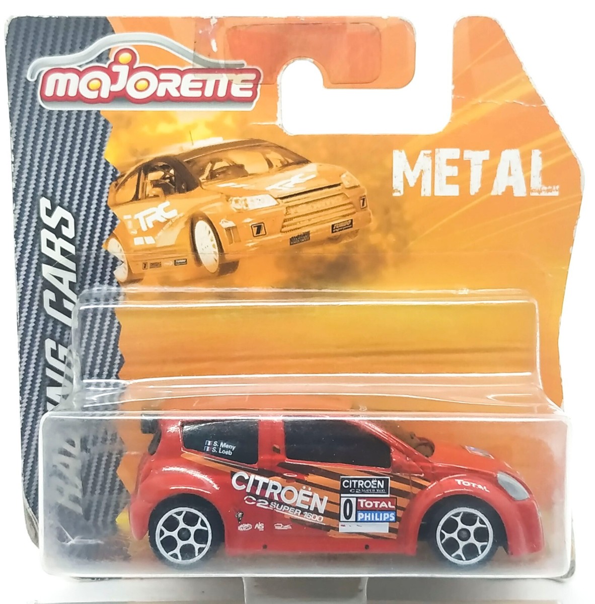 Majorette Citroen C2 WRC Red 1:57 (3