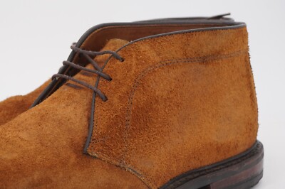WORN 10x | $395 ALLEN EDMONDS 9 D KATMAI CHUKKA SUEDE  display picture 3
