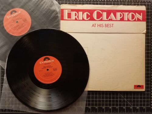 ERIC CLAPTON At His Best 2LPs 1972 ENVELOPE COVER Duane Allman STEVE WINWOOD - Picture 2 of 7