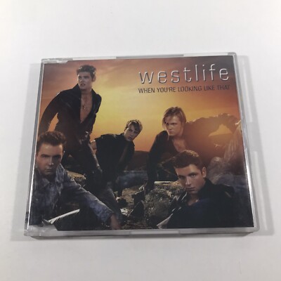 Westlife - When You're Looking Like That CD Single Slimline Case