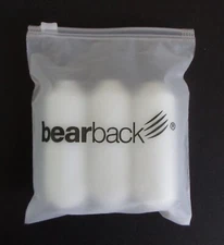 3-Pack Replacement Package of Bearback Rollers for Bearback Lotion Applicator