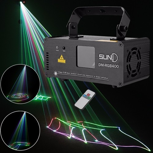 SUNY DMX 400mW RGB Laser Stage Lighting 
