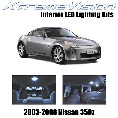 XtremeVision Interior LED for Nissan 350Z 2003-2008 (5 pcs)