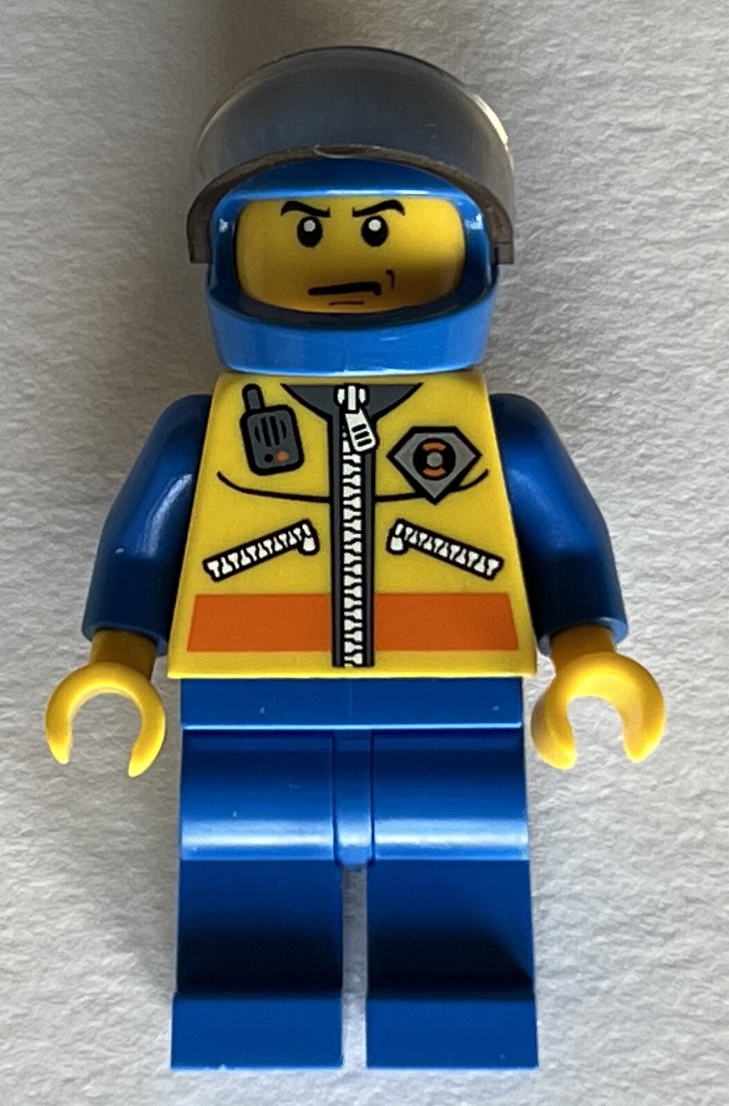 LEGO City Coast Guard Minifigure cty0072 HELICOPTER PILOT from set 4210