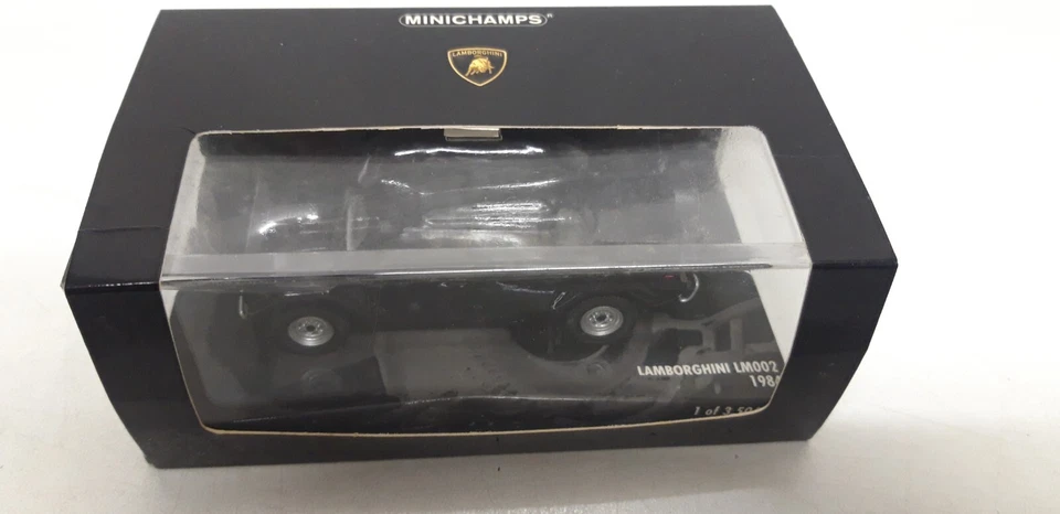 1/43 Lamborghini LM002 1984 black- Minichamps - Immagine 4 di 4