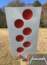 Stringer 3/8 AR500 Steel Hostage Reactive Dueling Tree Shooting Target 2x4 Stand